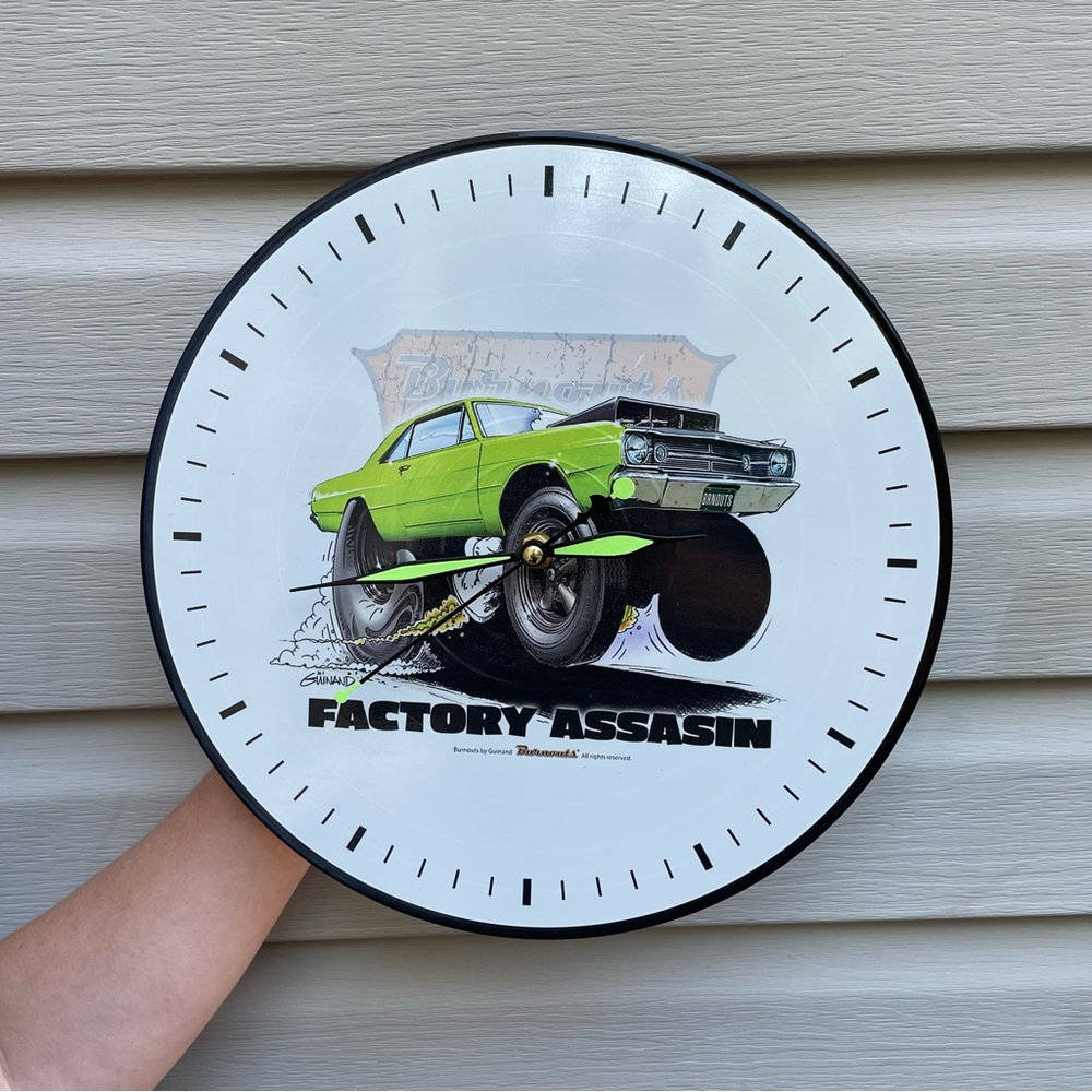 Only Abodies Custom "68 Dart Super Stock LO23" Wall Clock